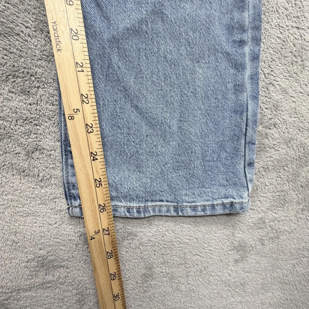 Old Navy Jeans Girls 14 Blue Flared High-Rise Adjustable Waist Embroidered
